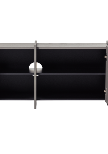 WOOOD Brock TV-skap 102 cm askefiner varm gr� [Fsc]