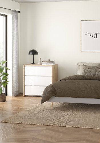 TVILUM Next skjenk med 1 d�r og 3 skuffer