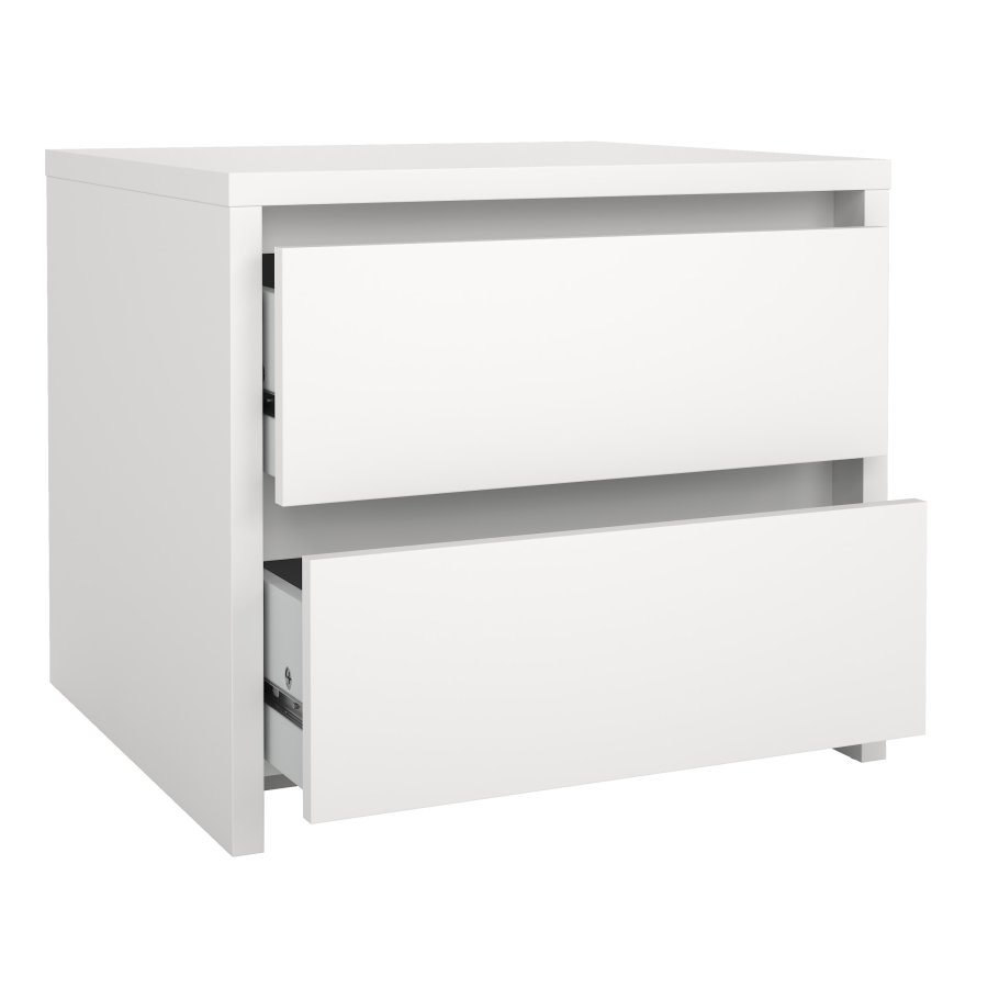 TVILUM Next nattbord med 2 skuffer