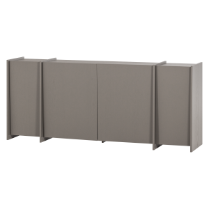 WOOOD Brock skjenk 200 cm askefiner varm gr� [Fsc]