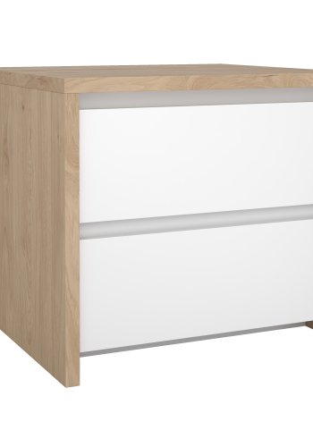 TVILUM Next nattbord med 2 skuffer