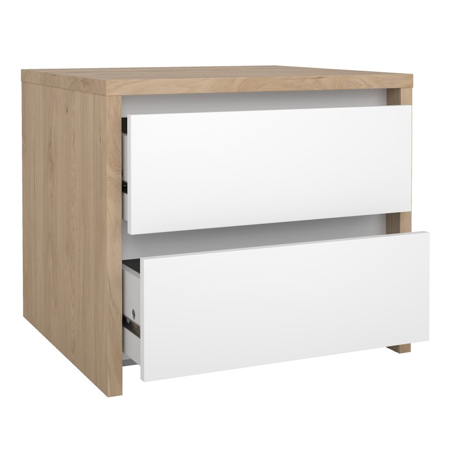 TVILUM Next nattbord med 2 skuffer