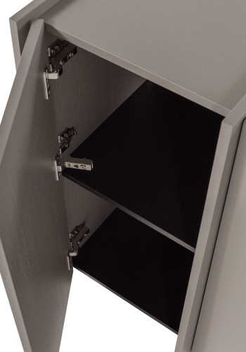 WOOOD Brock skjenk 200 cm askefiner varm gr� [Fsc]