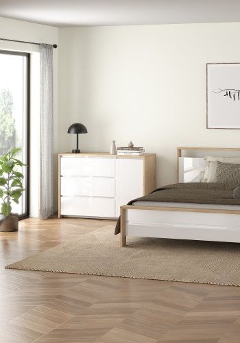 TVILUM Next skjenk med 1 d�r og 3 skuffer - Parcel