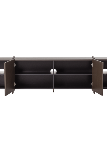 WOOOD Brock TV-skap 200 cm askefiner mellombrun [Fsc]