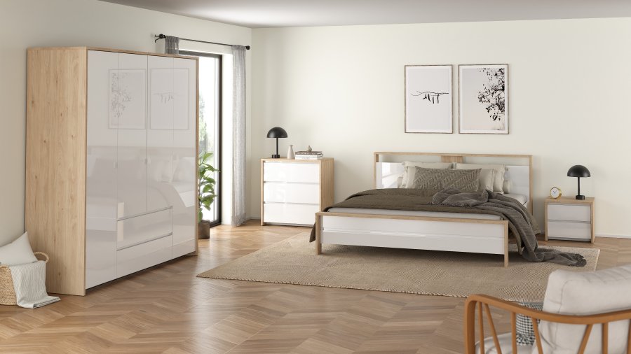 TVILUM Next Byr� med 3 l�dor - Parcel