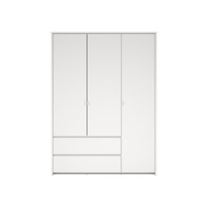 TVILUM Next Garderobe med 3 d�rer og 2 skuffer - Pakke