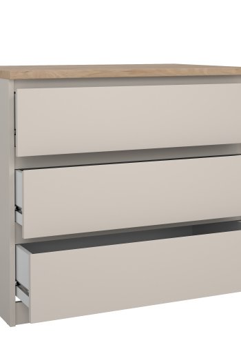 TVILUM Naia Byr� med 3 l�dor - Paket