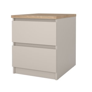 TVILUM Naia Nattduksbord med 2 l�dor - Paket