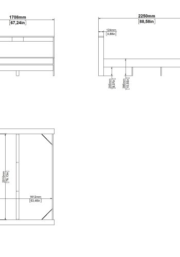 TVILUM Neste Seng 160x200 - Pakke