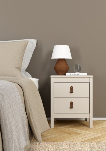 TVILUM Madrid Nattduksbord 2 l�dor - Paket