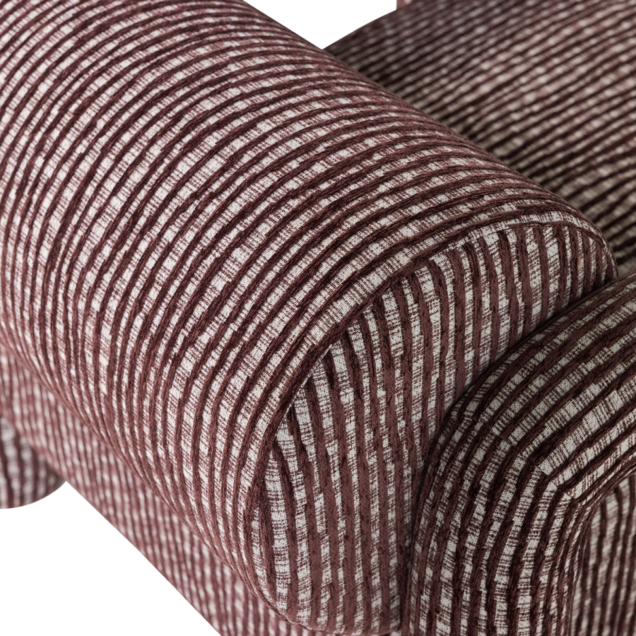 WOOOD Lenny lenestol med design bordeauxr�d