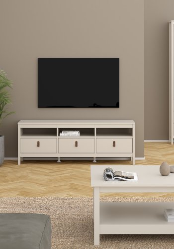 TVILUM Madrid TV-sk�p med 3 l�dor - Paket