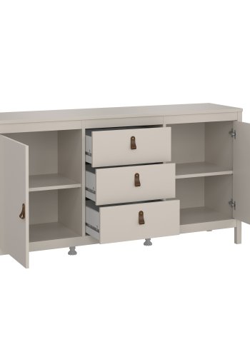 TVILUM Madrid skjenk 2 d�rer + 3 skuffer - Parcel