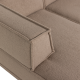 WOOOD Manu Chaiselong Sofa venstre Teddy Taupe [Fsc]