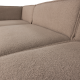 WOOOD Manu Chaiselong Sofa venstre Teddy Taupe [Fsc]