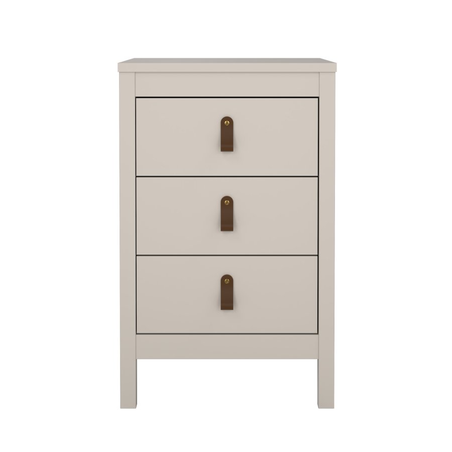 TVILUM Madrid Nattduksbord med 3 l�dor - Parcel