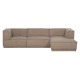 WOOOD Manu Chaiselong Sofa H�yre Teddy Taupe [Fsc]