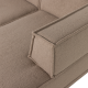 WOOOD Manu Chaiselong Sofa H�yre Teddy Taupe [Fsc]