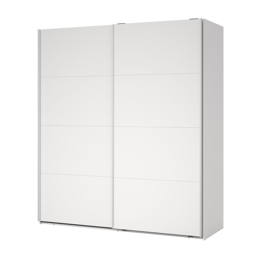 TVILUM Bergamo Garderob med 2 skjutd&ouml;rrar 180 x 200 cm - Paket