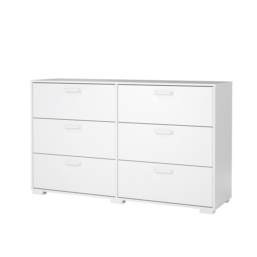 TVILUM Sofia Dubbelbyr� med 6 l�dor - Parcel