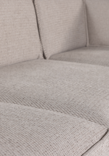 WOOOD Manu Sjeselongsofa H�yre Grov Chenille Naturfarget [Fsc]