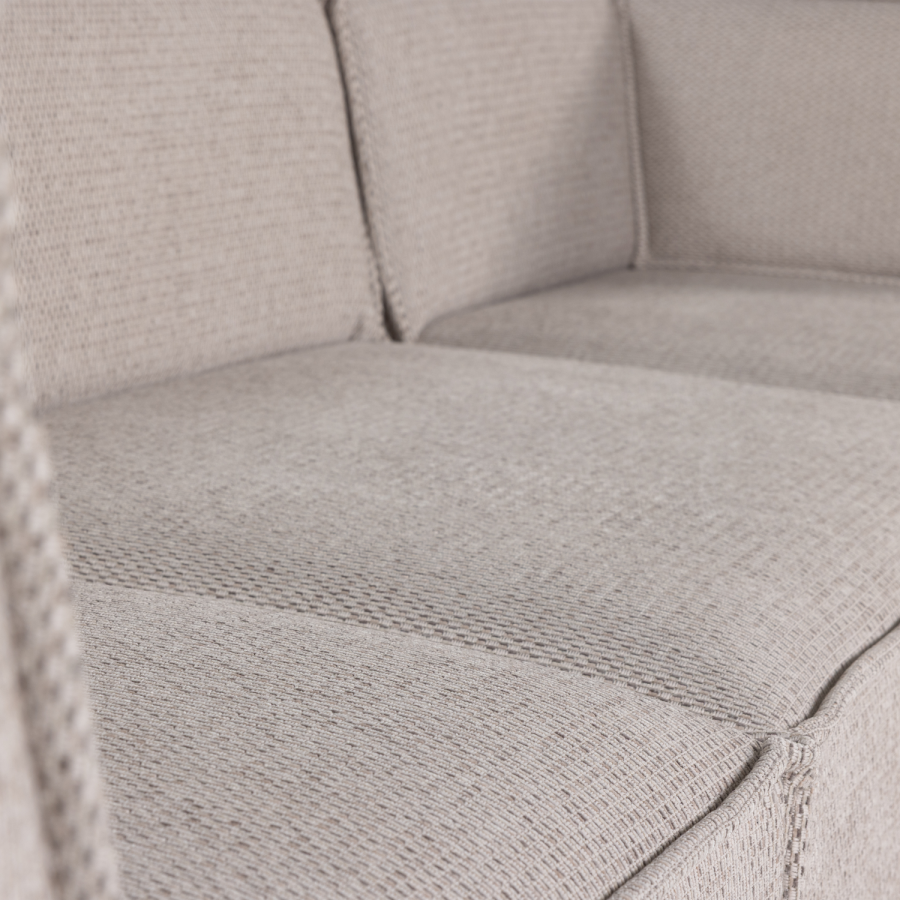 WOOOD Manu Sjeselongsofa H�yre Grov Chenille Naturfarget [Fsc]