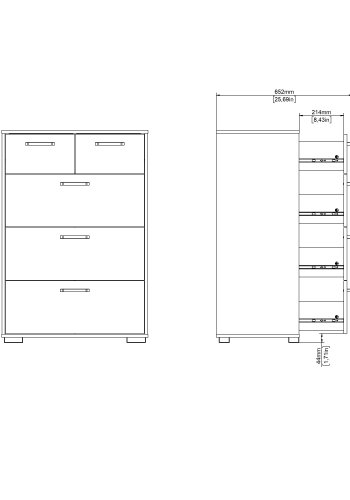 TVILUM Sofia Byr� 3 + 2 - Paket