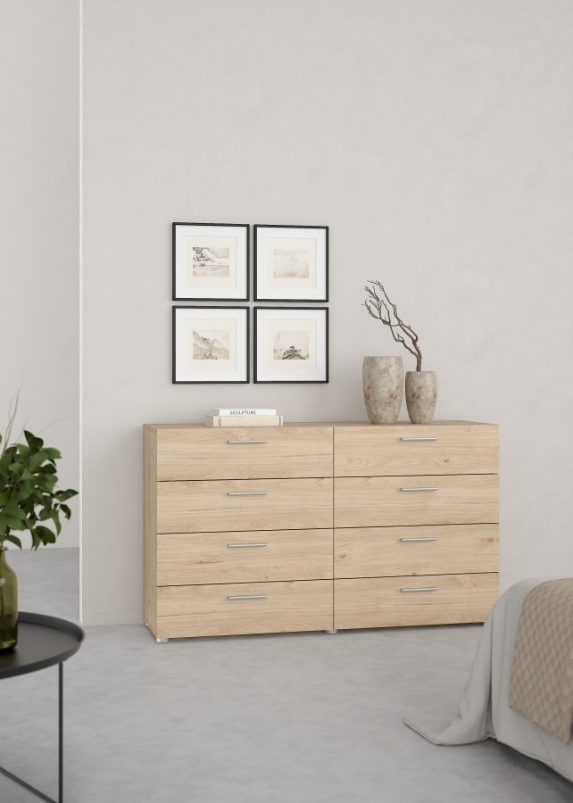 TVILUM Pepe dubbelbyr� med 8 l�dor