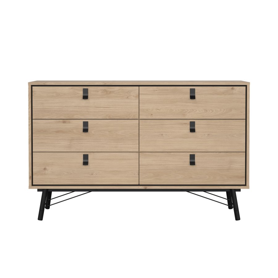 TVILUM Ry Dubbelbyr� med 6 l�dor - Parcel