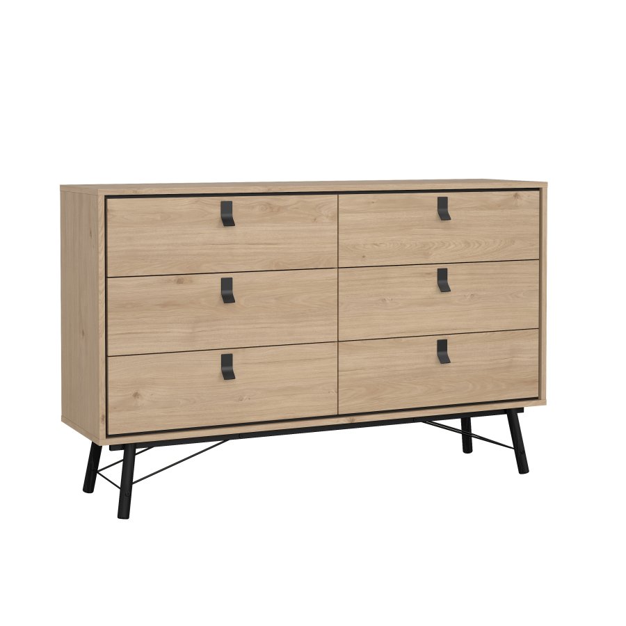 TVILUM Ry Dubbelbyr� med 6 l�dor - Parcel