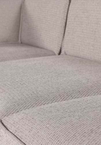 WOOOD Manu Sjeselongsofa Venstre Grov Chenille Naturlig [Fsc]