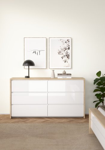 TVILUM Next Dubbelbyr� med 6 l�dor