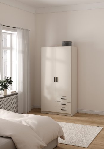 Sprint Kleiderschrank 2 T�ren + 3 Schubladen 