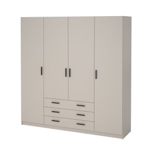 Sprint Garderobeskab 4 l�ger + 3 skuffer -  Tvilum