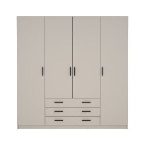 Sprint Garderobeskab 4 l�ger + 3 skuffer -  Tvilum