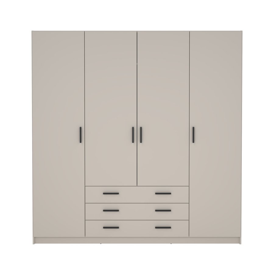 Sprint garderob 4 d�rrar + 3 l�dor - Paket