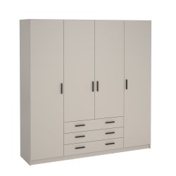 Sprint Garderobeskab 4 l�ger + 3 skuffer -  Tvilum