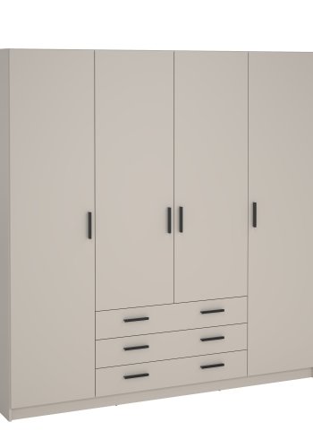 Sprint Garderobe 4 d�rer + 3 skuffer