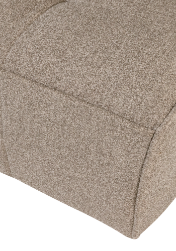 vtwonen Cluster 3-Persons Sofa Boucle Khaki Brown