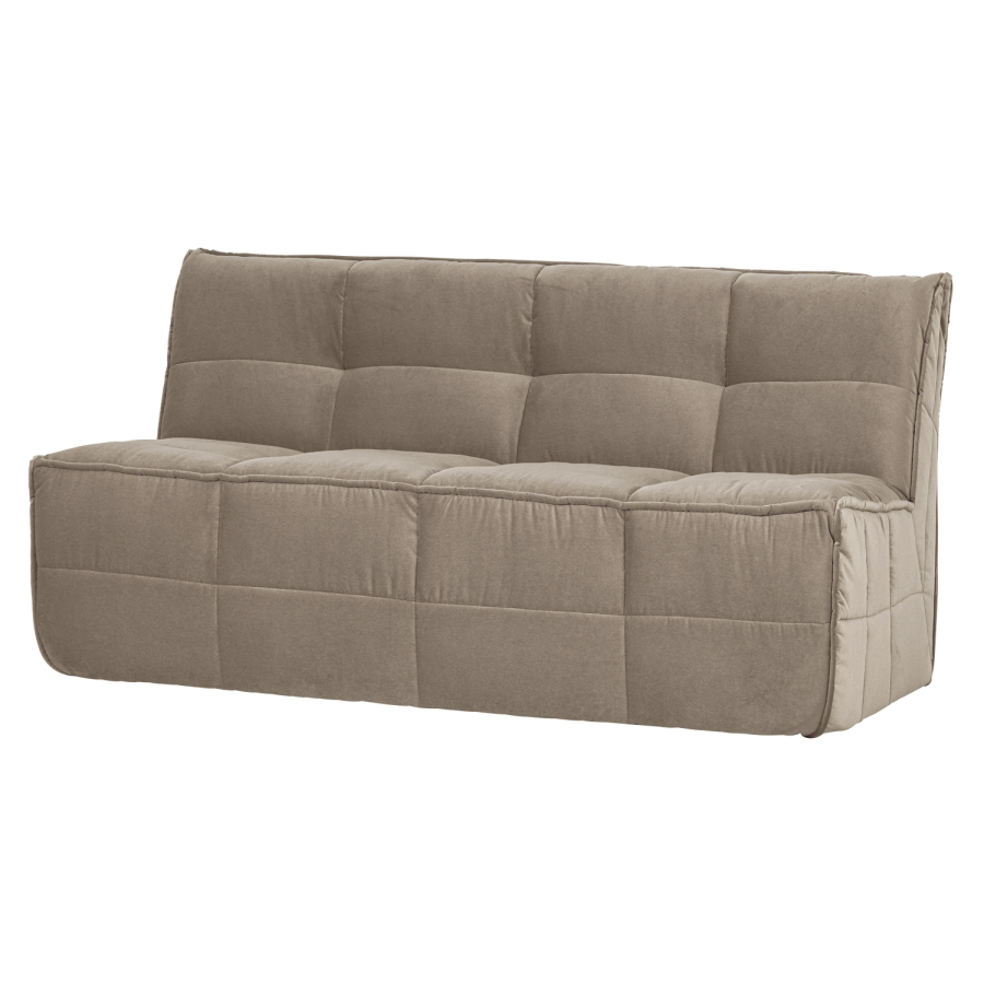 vtwonen Cluster spisebenk med ryggst�tte fl�yel varm taupe