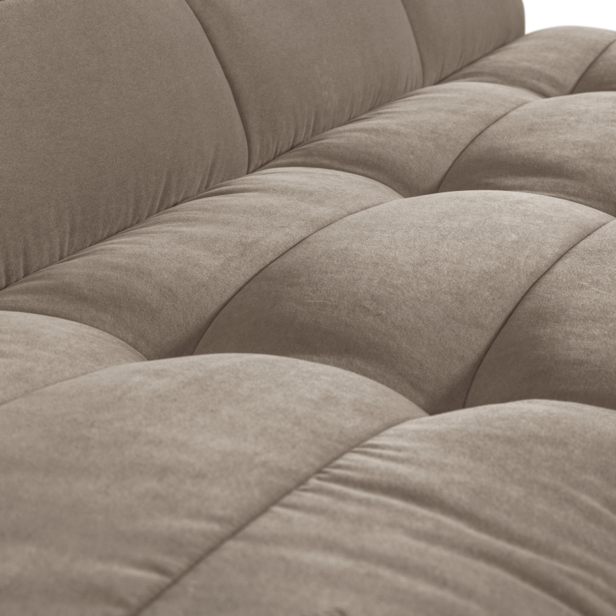 vtwonen Cluster spisebenk med ryggst�tte fl�yel varm taupe