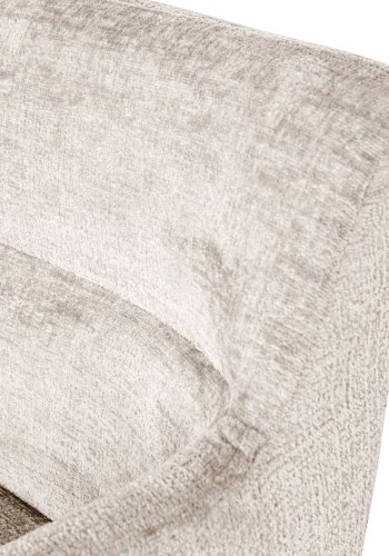 WOOOD Kam matstol med armst&ouml;d i off-white