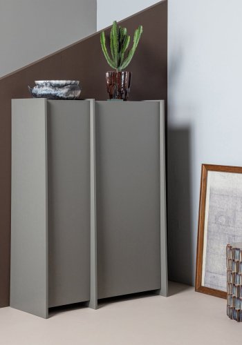 WOOOD Axu dekorativt sidebord �35x45 cm keramikk gr�bl�