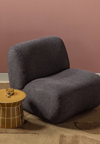 WOOOD Plus dekorativt sidebord 38x30 cm keramikk honninggul