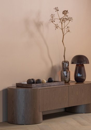 WOOOD Velari TV-b�nk Tr�faner Brun