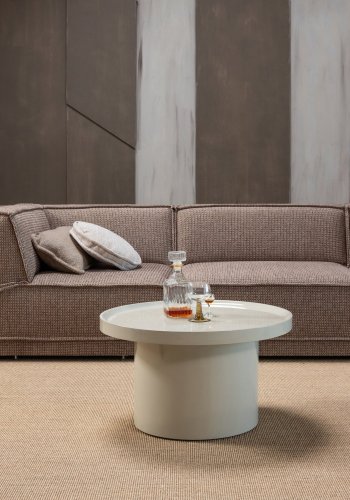 WOOOD Veluna sidebord 40x70 cm tre h�yglans sand [Fsc]