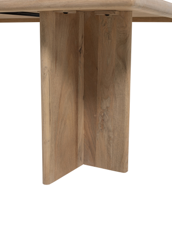 WOOOD Ato spisebord 220x90 cm mangotre naturlig