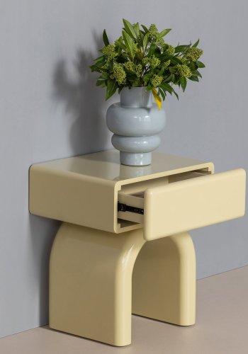 WOOOD Zorel Kommode/Nattbord Tre H�yglans Gammelrosa [Fsc]