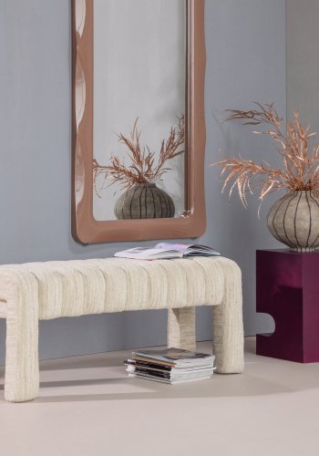 WOOOD Frex kl�dd b�nk Boucle Natural [Fsc]